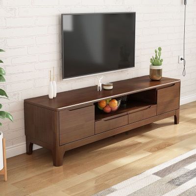 新款中式实木电视柜茶几现代简约客厅影视柜卧室北欧小户型1.2米批发定制