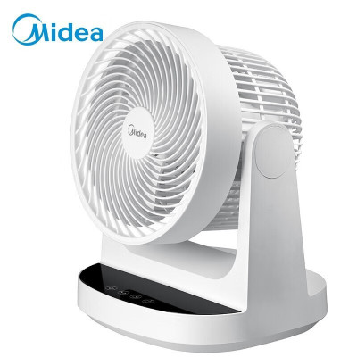 美的(Midea)空气循环扇FGA20WD 家用电风扇台式卧室桌面转页扇小风扇摇头远程遥控预约定时大风量对流台扇循环送风