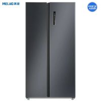 美菱(MELING)435升BCD-435WPCX 双开门对开门 一级能效变频家用冰箱 风冷无霜 电脑控温