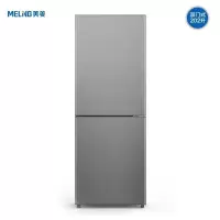 [鲜食尚]美菱(MELING)202升BCD-202WECX 双门纤薄家用冰箱 风冷无霜电子控温 租房小冰箱
