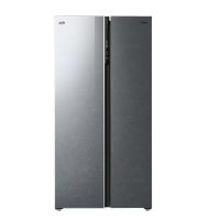 美的MR-583WKGPZX变频一级能效对开门双开门电冰箱家用智能净味无霜超薄大容量