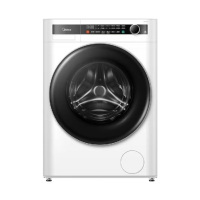美的(Midea)滚筒洗衣机全自动MG100L0 家用大容量10公斤变频电机 焕活精粹洗银离子除菌除螨洗 1.08洗净比