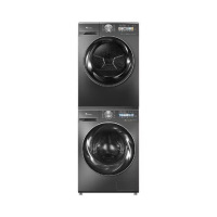 小天鹅小乌梅MAX洗烘套装TG100SC83+TH100VH83MAX滚筒洗衣机超微净泡双变频超薄全嵌