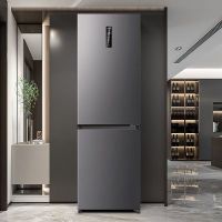美菱(MeiLing)BCD-402WPCZX神秘灰[无忧嵌]402升零距离嵌入式冰箱家用大容量双拼门双开门冰箱底部散热