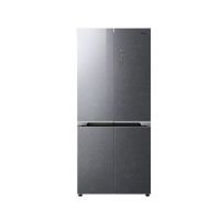 美的(Midea)BCD-511WUSGPZM(E)墨兰灰-观澜 超薄零嵌入式冰箱底部散热十字四门家用风冷无霜冰箱