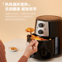 美的(Midea) 空气炸锅 4.5L大容量家用煎炸锅 轻油不粘大功率空气烤箱多功能薯条机电炸锅 MF-KZ42E101