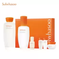 新款 Sulwhasoo雪花秀滋盈肌本水乳护肤品礼盒水乳套装淡纹抗老补水保湿两件套 护肤化妆品套装 新版升级