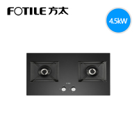 方太(FOTILE) JZY/T-HA7B 嵌入式 双眼 燃气灶 黑色玻璃