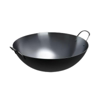 蔚岸 商用电磁炉专用锅 炒锅 50cm/个