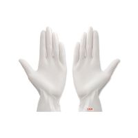 蔚岸一次性丁晴乳胶手套 加厚防滑手套(加长款)30cm/双