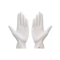 蔚岸一次性丁晴乳胶手套加厚洗碗防护工业防滑橡胶手套(检查级乳胶)m码/双