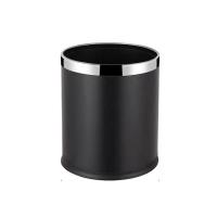 蔚岸双层垃圾桶 压圈垃圾桶 家用垃圾桶 办公室垃圾桶 纸篓垃圾桶 230*270mm/个