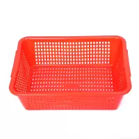 蔚岸 洗菜筐 沥水菜篮 分类筐 配菜篮 收纳筐 46*35*13cm/个