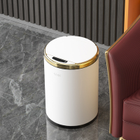 GAOK智能感应垃圾桶全自动家用不锈钢客厅大号带盖轻奢高颜值厕所