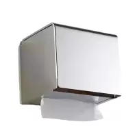 若叶之季LR-JZH316 不锈钢卷纸盒 120mm*115mm*125mm (计价单位:个)