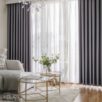 若叶之季 RY-CL626 1m*1m 聚酯纤维遮光布帘 1.00 米/个 (计价单位:个) 灰色