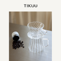 TIKUU 手冲咖啡V60滤杯家用咖啡过滤器咖啡器具1-2人份v01