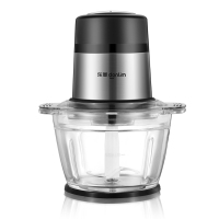 东菱 DL-JR373 不锈钢绞肉机打蛋器家用料理机绞馅机碎肉机搅拌机婴儿辅食机2L大容量