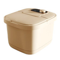 践程V718家用足浴盆按摩洗脚盆电动加热恒温足疗泡脚桶平安夜元旦新年实用礼品V718