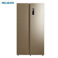 美菱 BCD-550WPUCX 对开门家用冰箱 一级能效 变频风冷无霜 嵌入式纤薄