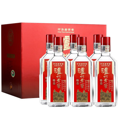 泸州老窖特曲 52度 165ml*3盒整箱(18瓶) 浓香型 口粮自饮 2970