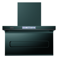 万喜(wanxi)CXW-248-318B超薄款近吸式油烟机 23m³爆炒 智能清洗 体感 触摸感应开关