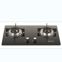 万喜(wanxi)燃气灶具758B3 天然气5.0KW/液化气4.6KW 钢化玻璃猛火灶