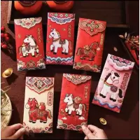 [补贴10%][马到成功]6个装 千元红包款式随机 结婚红包专用个性创意喜字红包袋通用迷你回礼利是封大吉好运