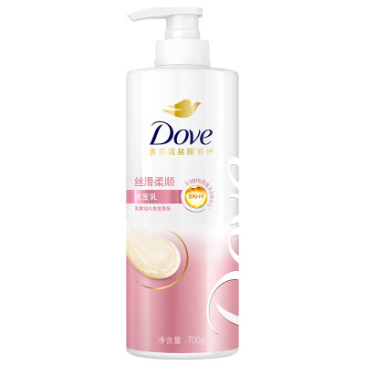 多芬滋养洗发乳700g 滋润修护干枯烫染受损发质洗发水(包装随机)