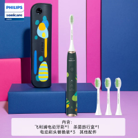 飞利浦(PHILIPS)电动牙刷亮白机皇Dior设计师款 成人声波震动牙刷软毛刷 生日礼物送男友女友 云杉绿HX2452