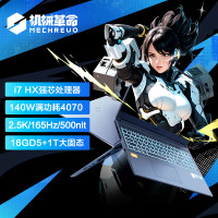 机械革命(MECHREVO)极光Pro 16英寸 i7HX 游戏本笔记本电脑(i7-13650HX 16G 1T RTX4070 165HZ 2.5K屏 双液金散热)