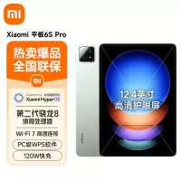 小米平板6S Pro 12.4英寸骁龙8Gen2 澎湃OS平板电脑 3K超清 PC级WPS办公软件 120W快充 16GB+1TB 原野绿