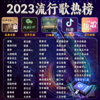 汽车载U盘无损高音质品质车用2023抖音新歌曲网红dj经典音乐优盘