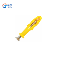 谷铁 小黄鱼胀塞塑料膨胀管 6、8、10、12mm /套