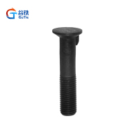 谷铁国标沉头带榫螺栓4.8钢M24*110