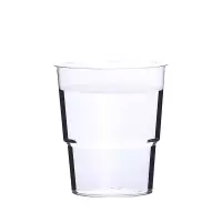 蒙浩博 航空杯一次性塑料杯250ml/个