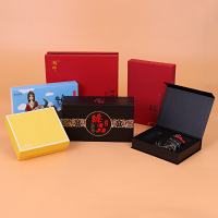 枫琅 翻盖礼品盒 天地盖礼品盒可定 内衬设计厂家直营简约大气礼盒