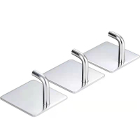 盛易顺 304不锈钢挂钩 拉丝银 个