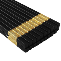 盛易顺 一次性合金筷子防滑不发霉 24cm