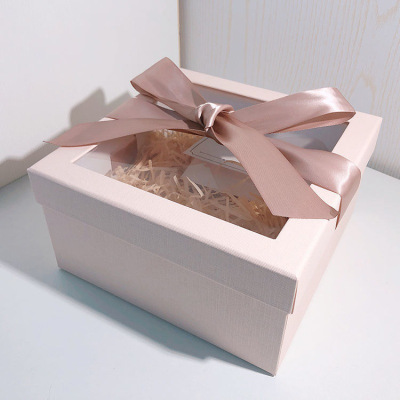 碧墨轩 节日礼品盒直销创意风情人节结婚伴手礼盒生日大号礼品包装盒代发