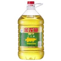 金龙鱼精炼一级大豆油5L 家用厨房食用油精炼一级金龙鱼油转基因烘焙色拉油烘炒菜粮油植物油5L年货礼物礼品节日礼物