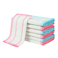 瑞珪 洗碗抹布麻布10片 8层 30*30