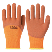 瑞珪 劳保防护加绒浸胶手套