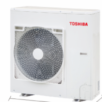 东芝(TOSHIBA)家用中央空调多联机新Minisnns一级能效5匹(1411)一级能效一拖四