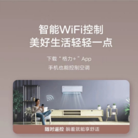 格力空调 宁享 大1匹新一级变频冷暖KFR-26GW/(26575)FNhAf-B1格(SNWIFI)(经典米