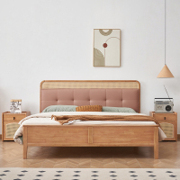 JM013A34 实木床 双人床