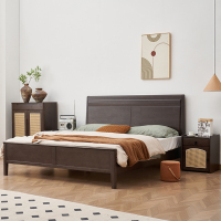 JM013A36 实木床 双人床