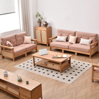 JM013K31沙发123浅 绒布粉色垫