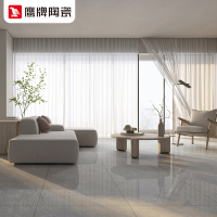 鹰牌瓷砖 瓷砖灰色大板750*1500客厅连纹墙地砖通体索伦托