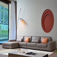 科技布面料 被称为会呼吸的面料 透气、清爽 温 馨感十足 外观设计 方块式轮廓设计,符合中国古代建筑 美学,